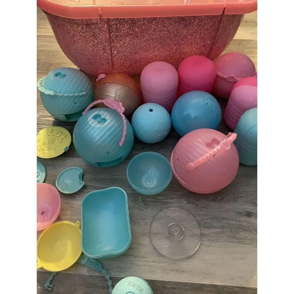Empty LOL Surprise Storage Containers  large and small 11 Containers